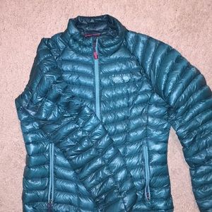 Teal Mountain Hardwear Down Coat